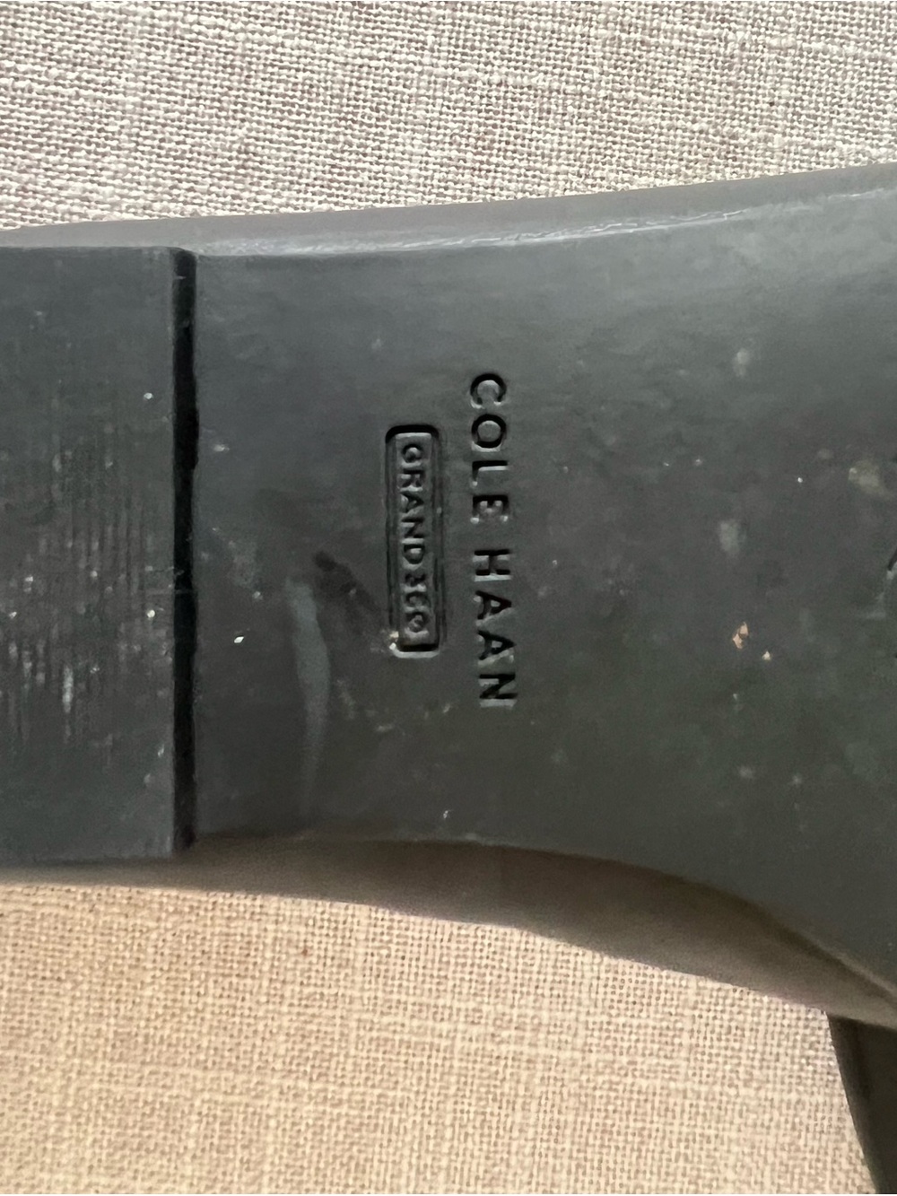 Cole Haan Black Leather Ballet Flats, Womens 7.5, bow office casual dressy fall - Picture 8 of 8